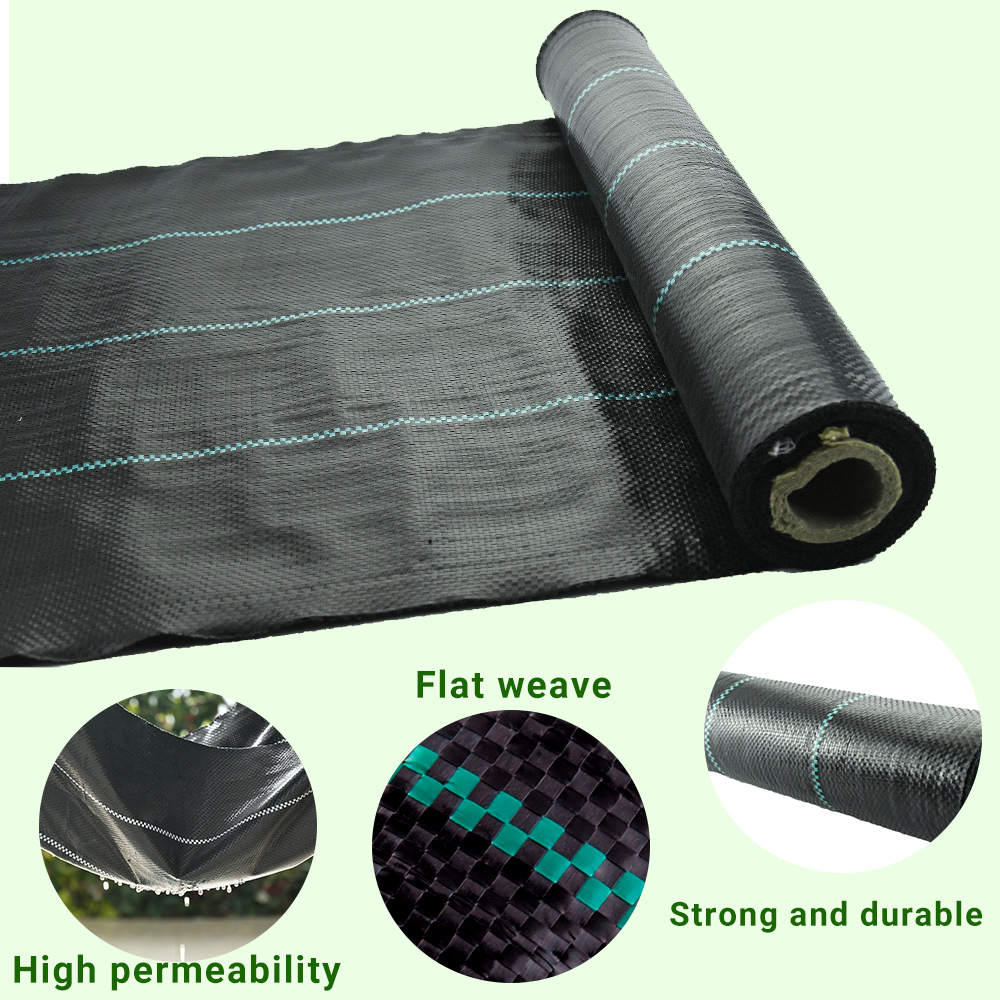 تحكم الأسود في الغطاء النباتي حصيرة حصيرة الأرض نمو النبات