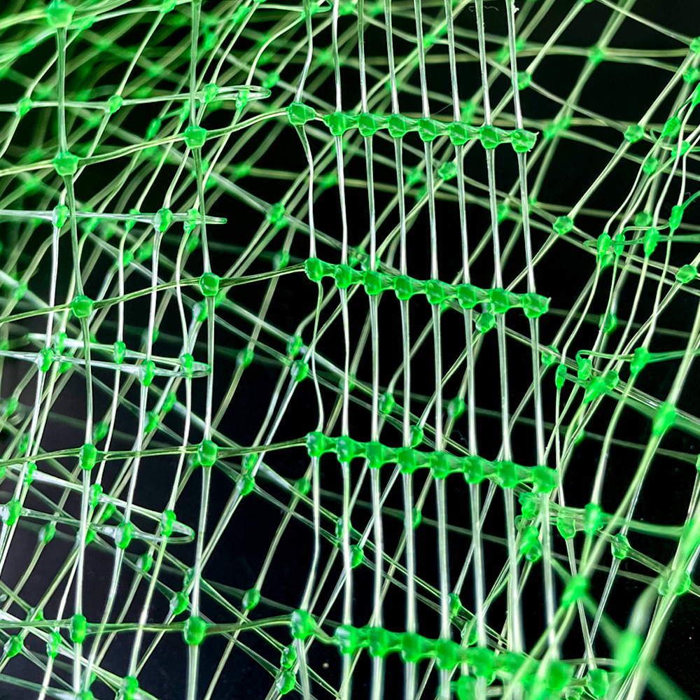 عالي القوة UV PP البلاستيك المضاد للخلع الشبك