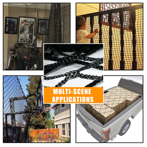 Nylon HDPE PP Netting Netting Netting Baseball Net غير