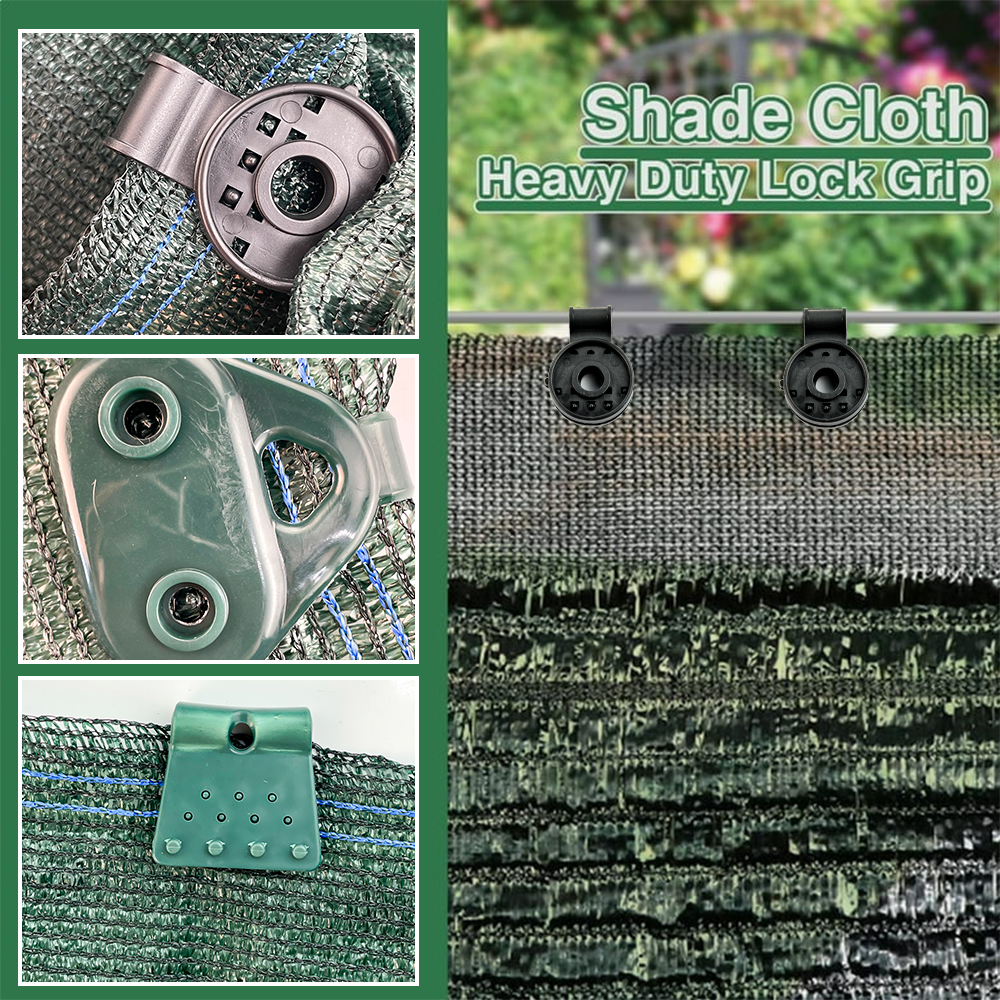 مقطع Sunshade Garden Greenhouse Plastic Clips Shade Cloth Net Clips