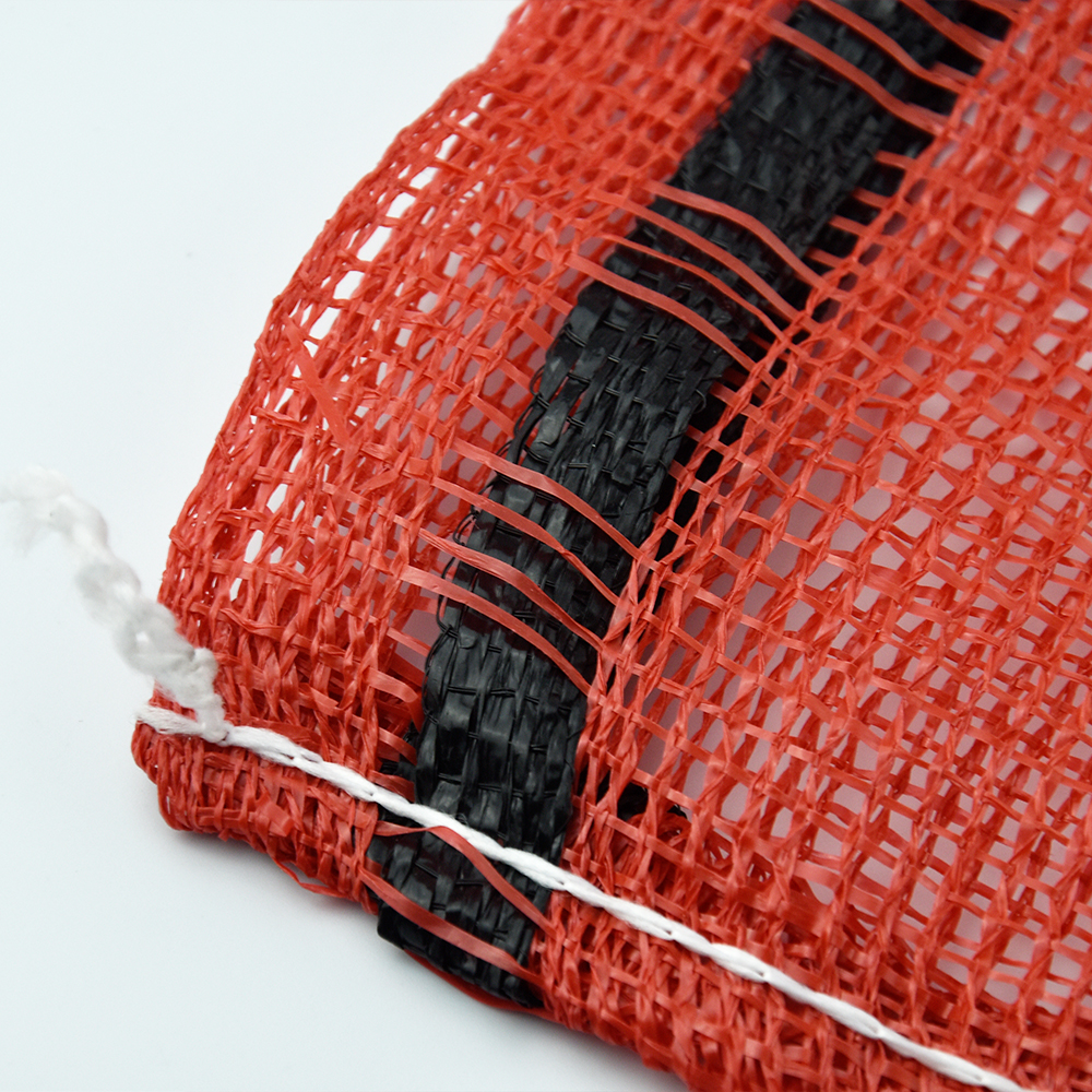  التعبئة والتغليف الخضار PP كيس كيس البصل التعبئة Raschel شبكة حقيبة