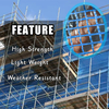 سلامة البناء Pe Leno Tarp Scaffold Shoting Heavice Fire Net
