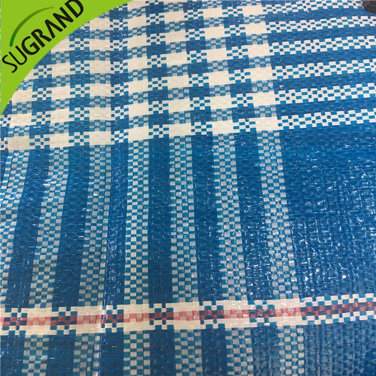 أبيض / أزرق / أحمر 100gsm غطاء أرضي للحدائق