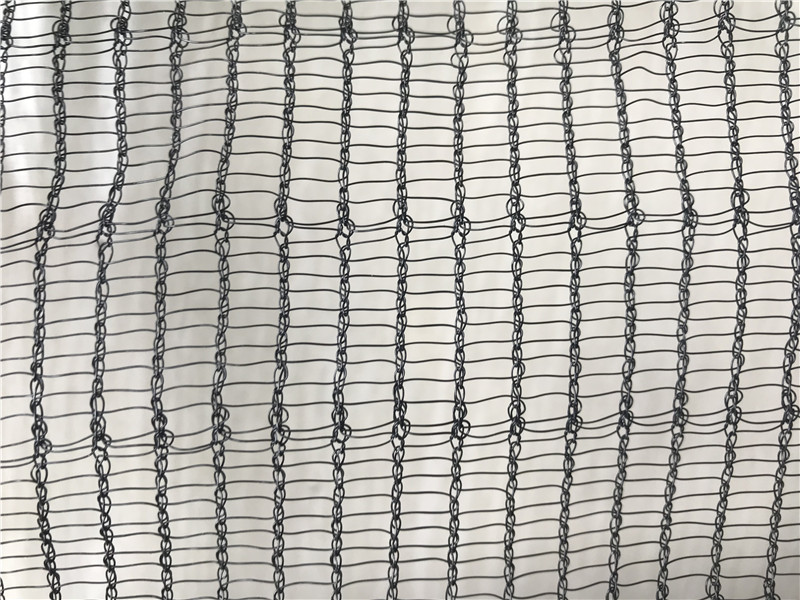 100٪ جديد HDPE الدفيئة السوداء شبكة مكافحة الحشرات