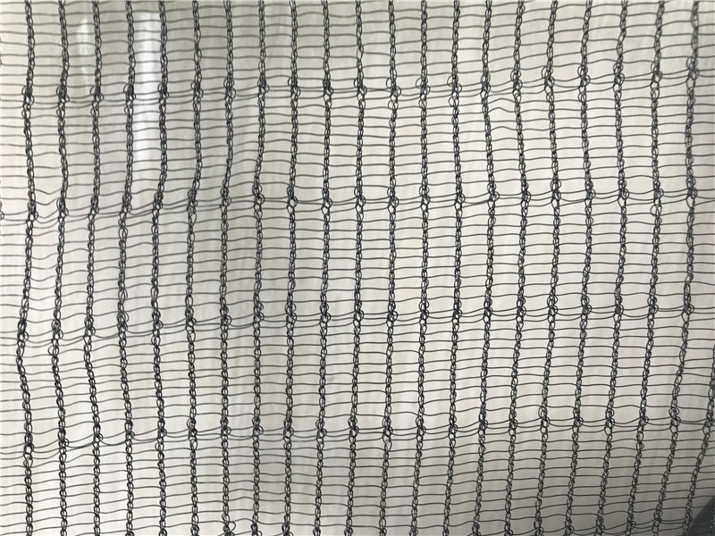 100٪ جديد HDPE الدفيئة السوداء شبكة مكافحة الحشرات