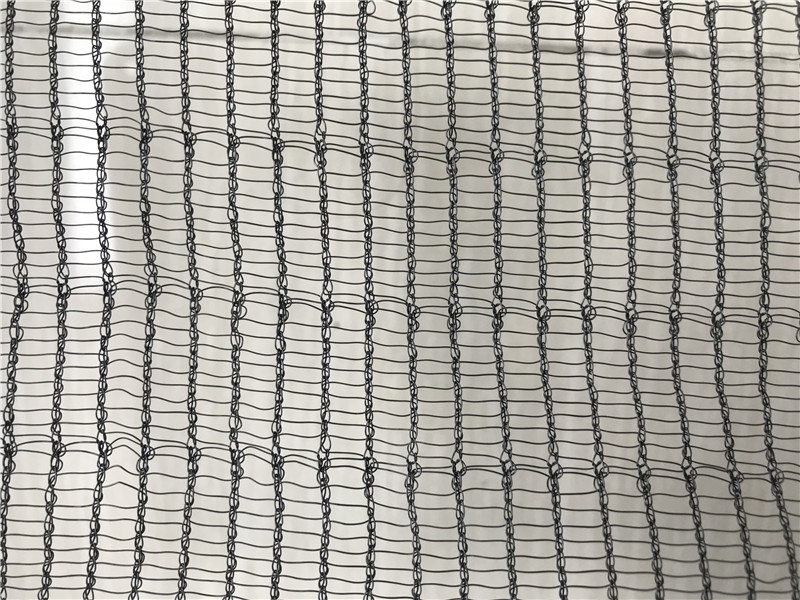 100٪ جديد HDPE الدفيئة السوداء شبكة مكافحة الحشرات