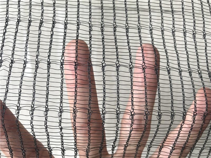 أحادية اللون الأسود الجديد HDPE + UV الزراعة المضادة للنحل المعاوضة