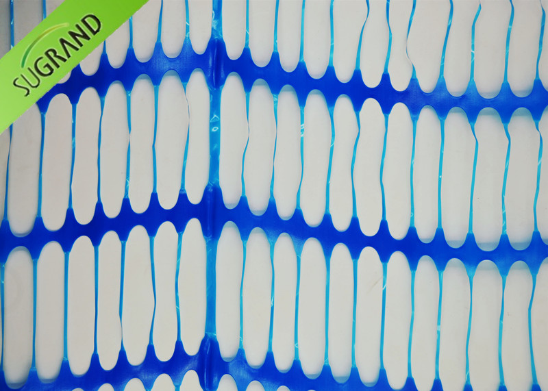 شبكة سياج أمان أزرق 60gsm