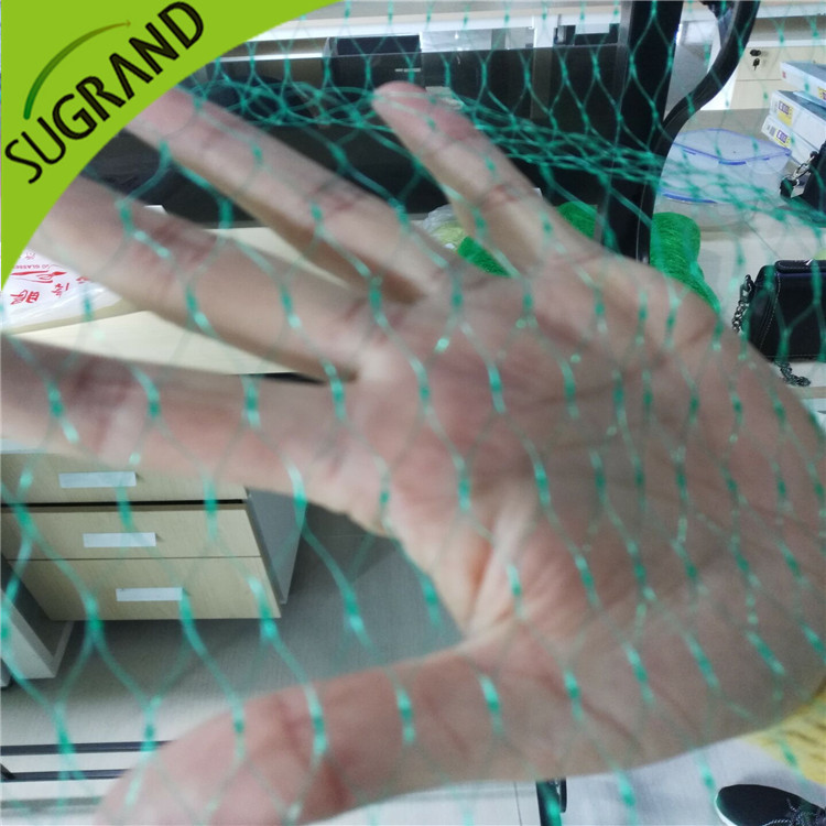 اختيار المواد وحجم شبكة الطيور