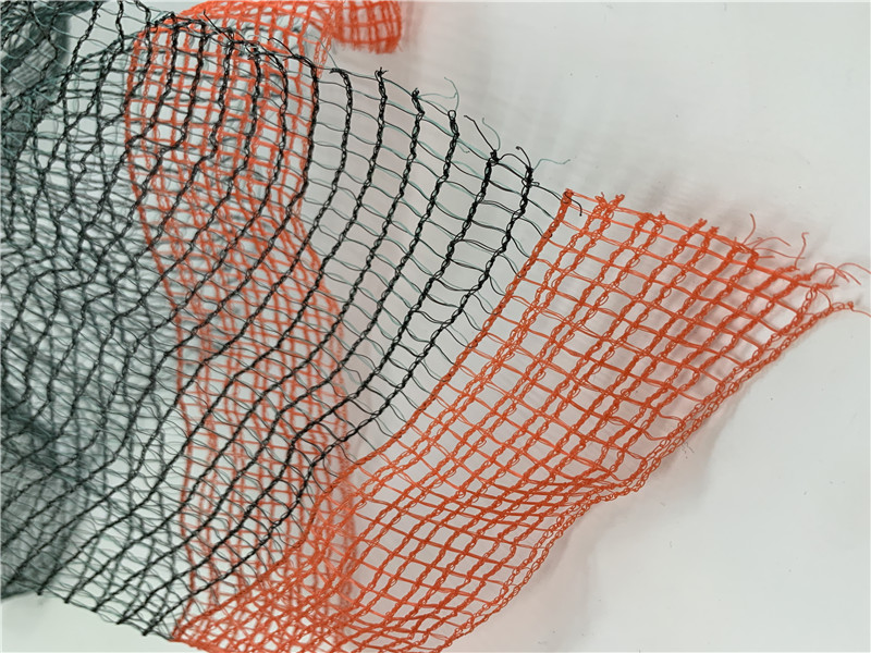 شبكة زيتون فرنسية سوداء وخضراء 55GSM بحافة حمراء معززة