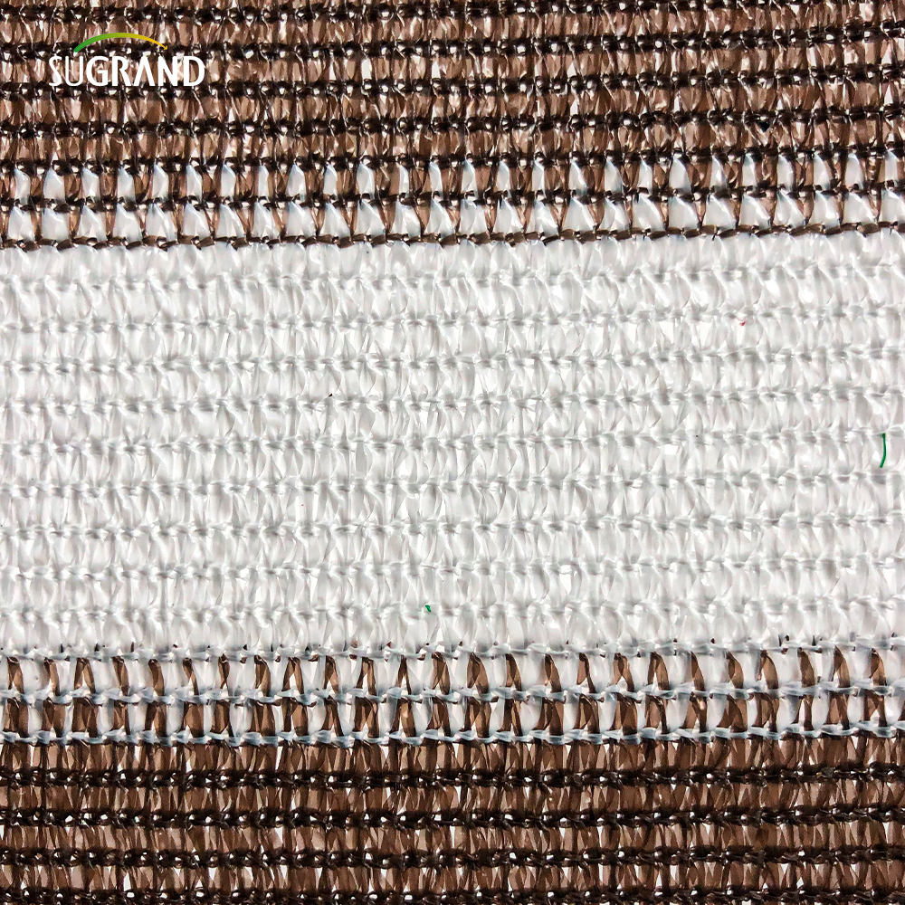 HDPE مخصصة الحجم غرامة صنعة سلك مسطح شرفة حماية الرياح الظل