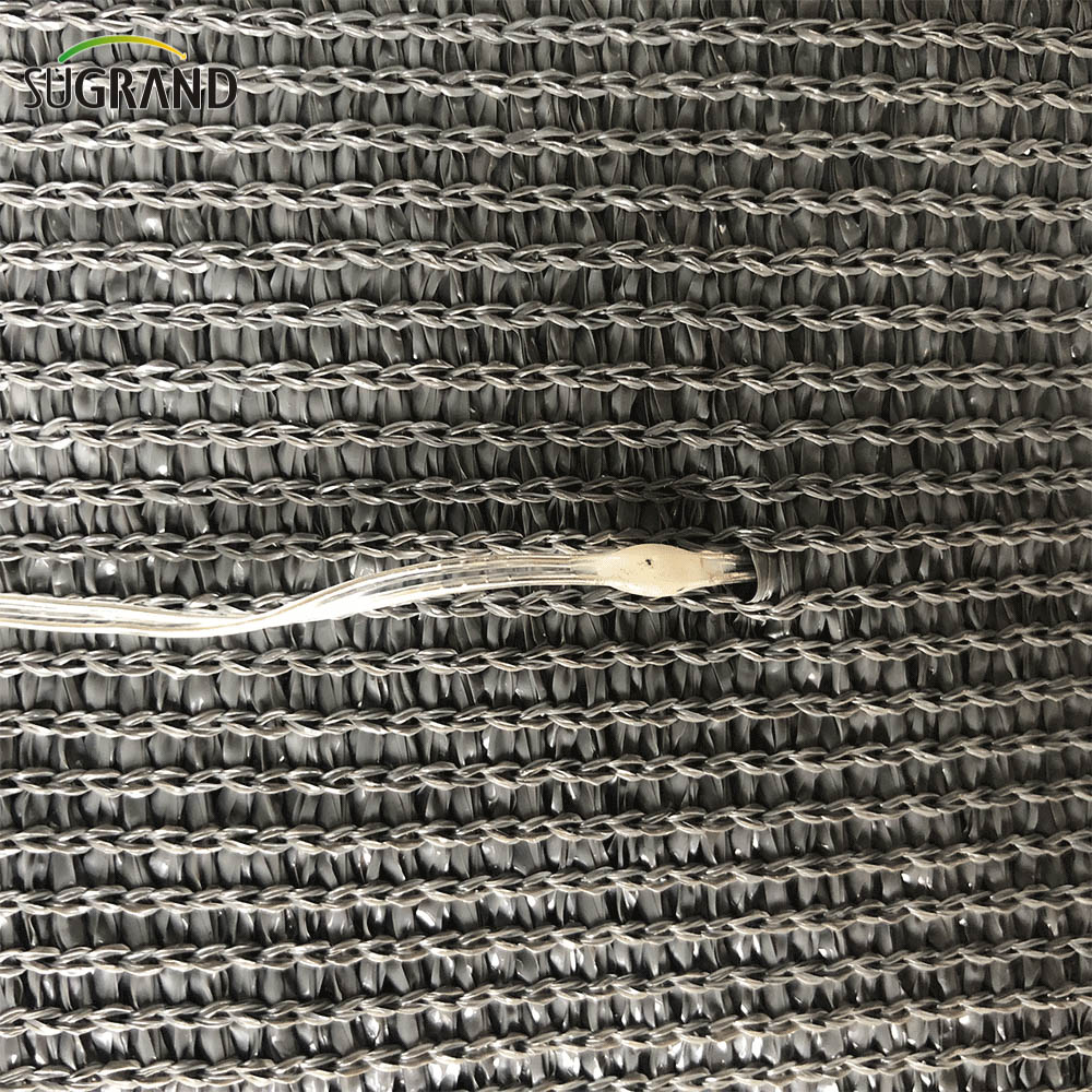 HDPE في الهواء الطلق شمس الظل أشرعة شرفة الظل أشرعة مع مصباح 