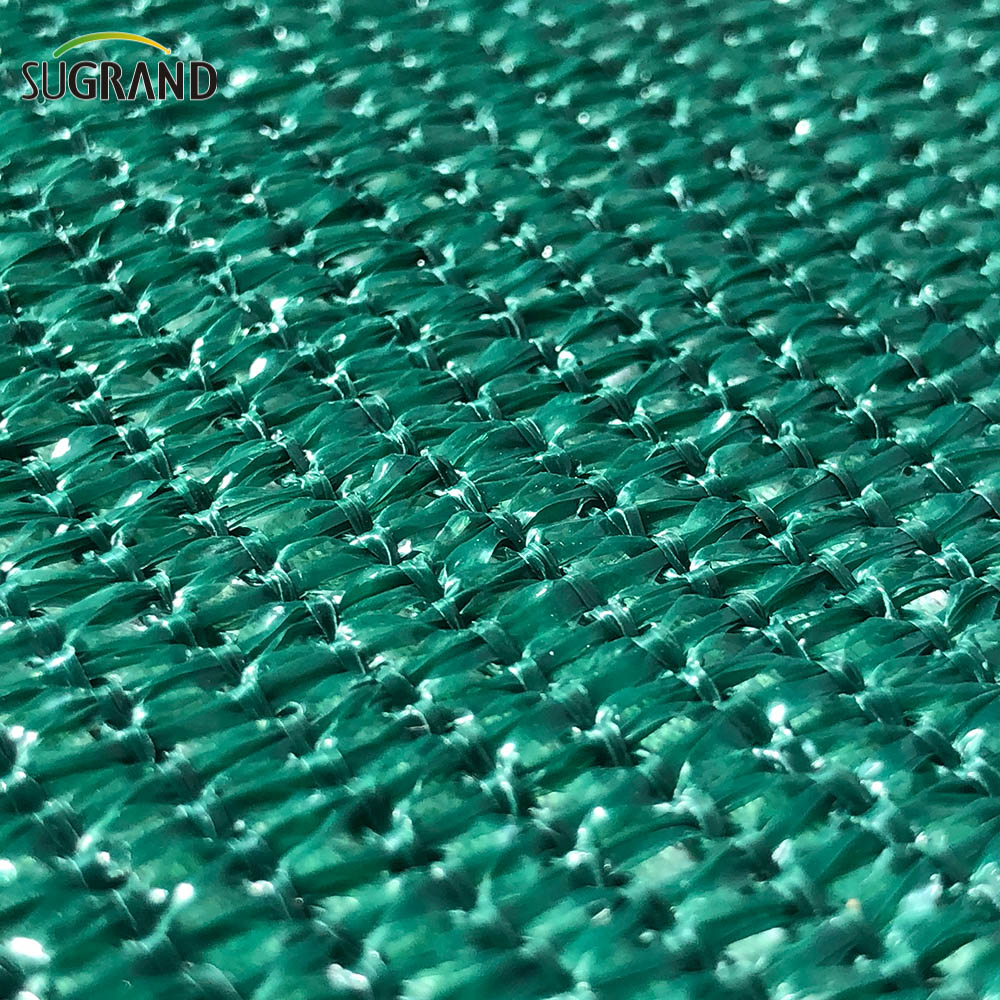 Sun Shade Net Factory Outlet HDPE مع شبكة الظل الخضراء المقاومة للأشعة فوق البنفسجية