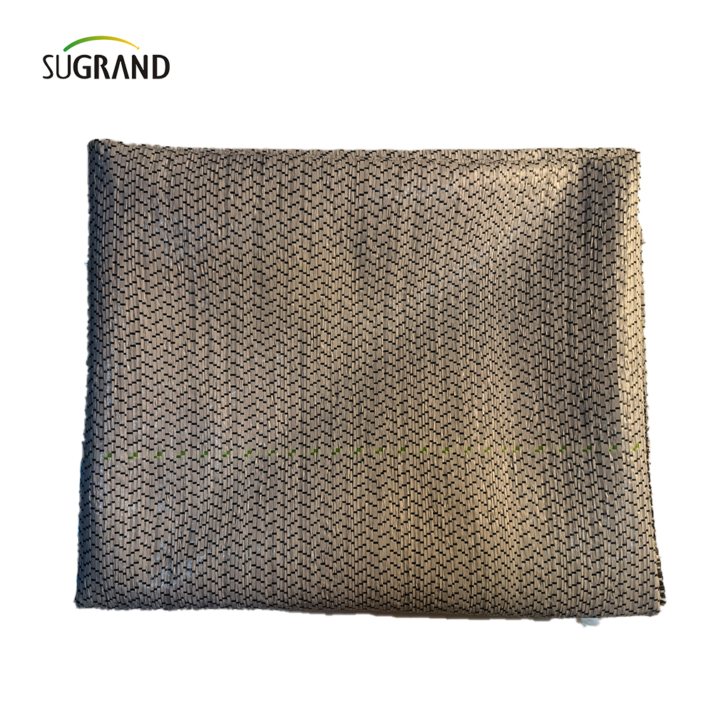 PP+UV 100G ، 130G 1M/1.8M/5.2M*100M مورد غطاء أسود أبيض أسود