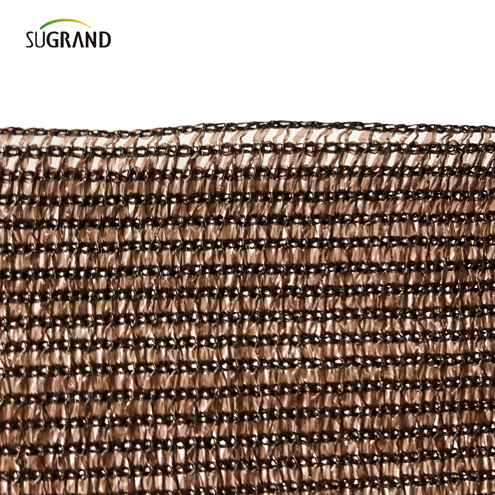 HDPE مخصصة الحجم غرامة صنعة سلك مسطح شرفة حماية الرياح الظل