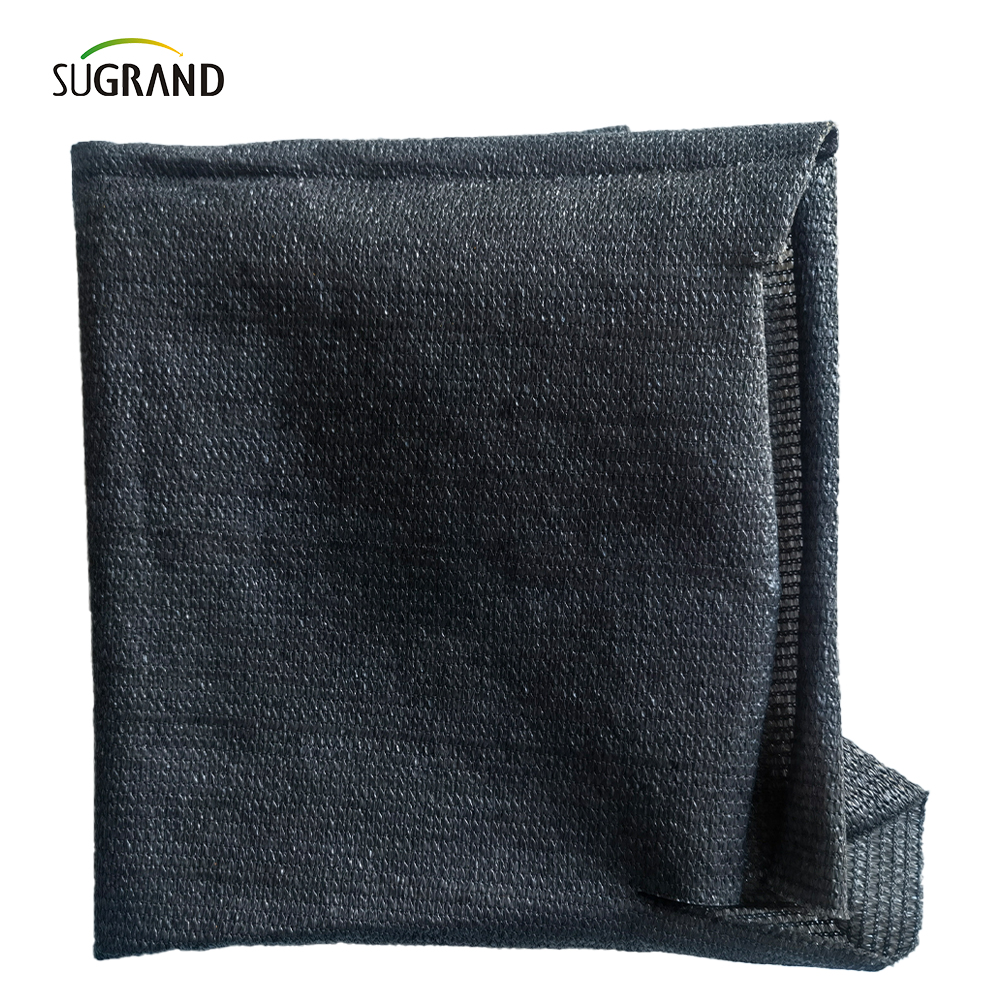 90 ٪ من أنثراسيت 135GSM مواد جديدة للظلال الموردين الصافيين لبولندا