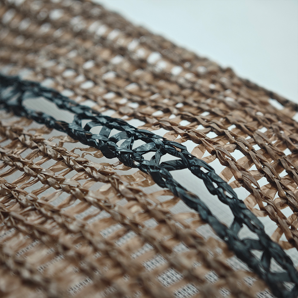 حماية الأشعة فوق البنفسجية الزراعية 110GSM شبكة تظليل بنية للحديقة