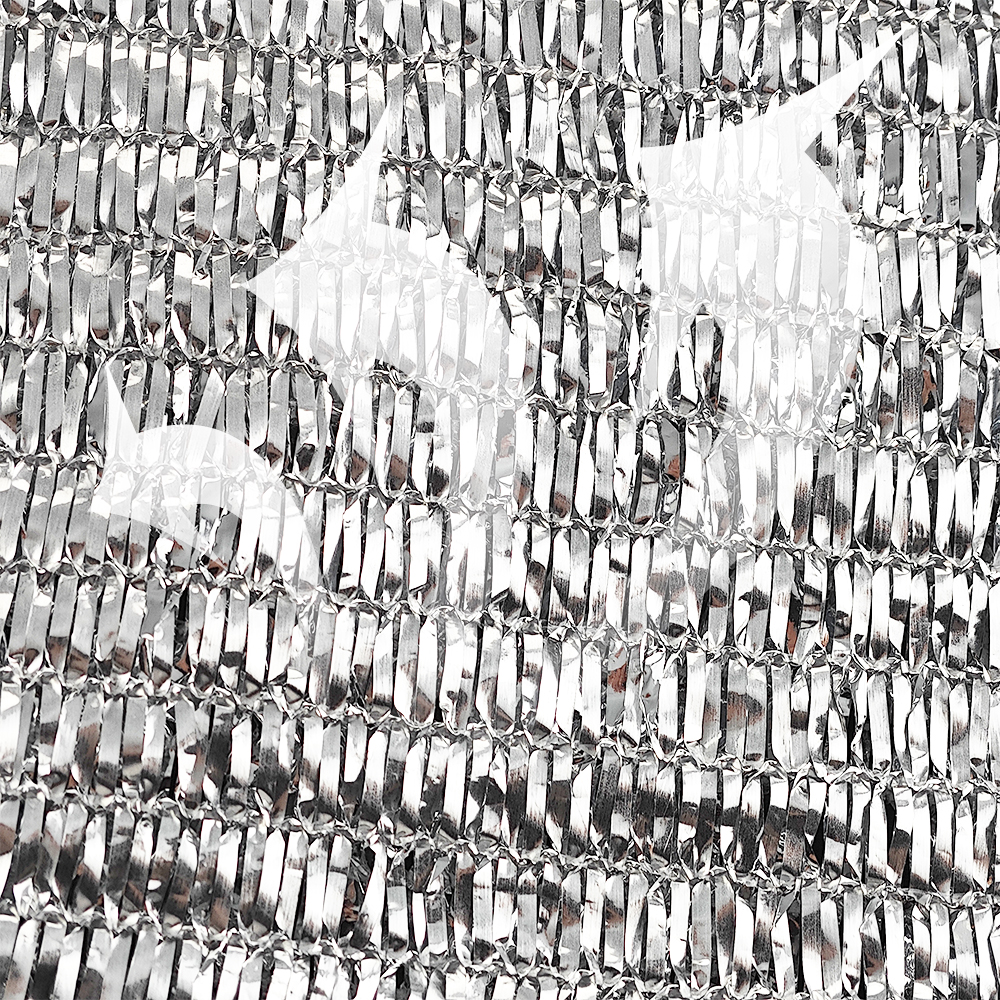 المصنع المباشر خفيفة الوزن من الألمنيوم دفيئة الظل شبكة