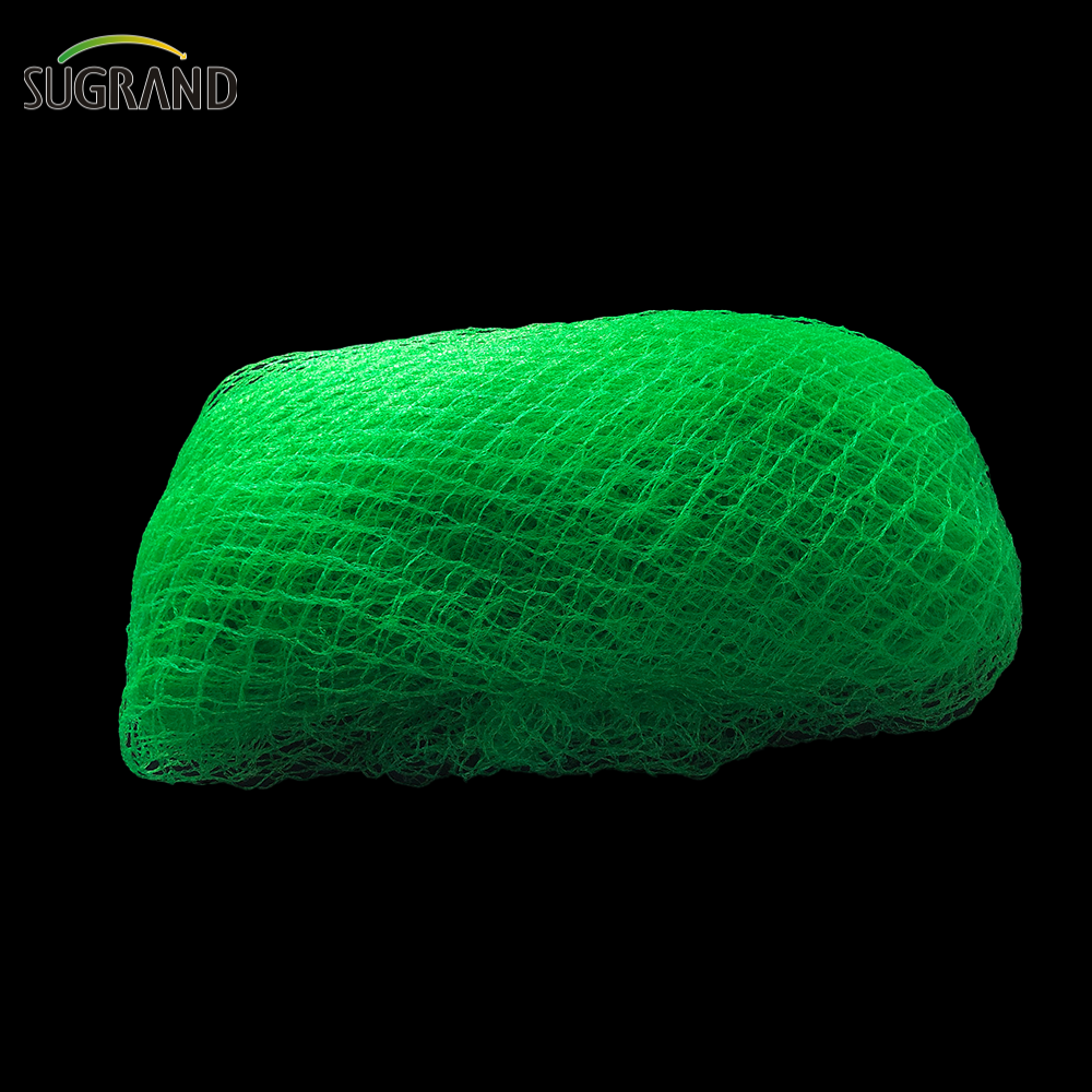 10 مم إلى 30 ملم شبكة الطيور الخضراء المنسوجة لصيد شبكة الطيور