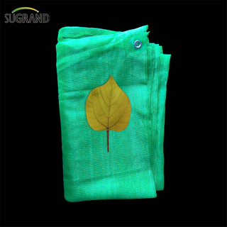 100 ٪ مواد HDPE السقالات الخضراء صافي بناء شبكة السقالات