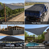 الجملة HDPE محبوك أحادية شبكة الظل الأسود