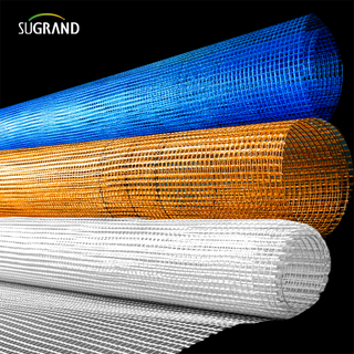 160 جرام شبكة الألياف الزجاجية المغلفة شبكة البناء