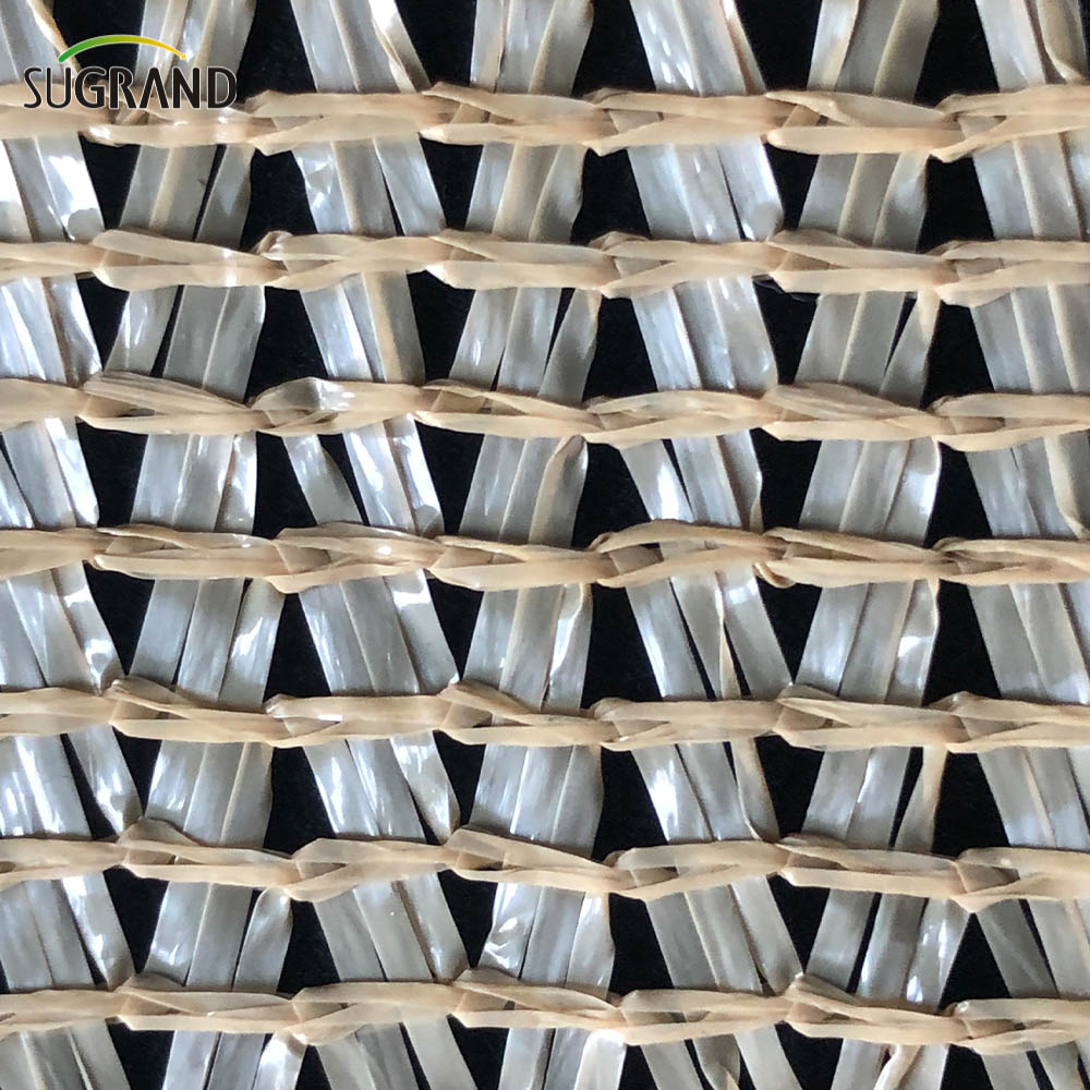 320 GSM الأبيض/الرمل الأصفر الشريط أحادي الشريط شبكة