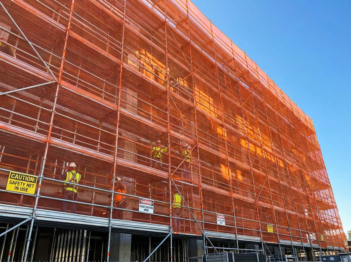 شبكة أمان مقاومة للحريق