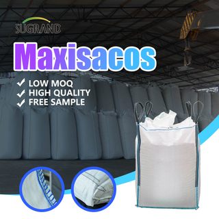 أكياس تغليف علف الحيوان البولي بروبلين حقيبة كبيرة للأسمنت