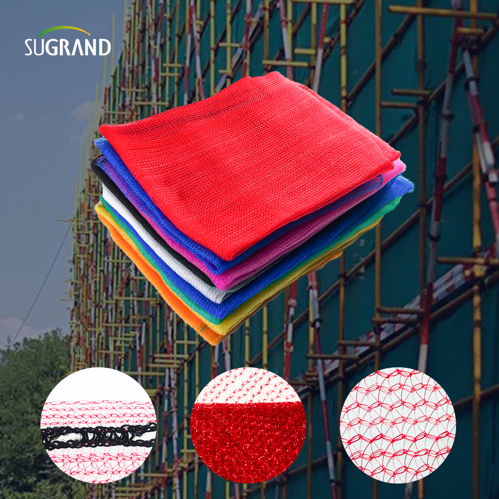 HDPE Green 930GSM حماية البناء السقالات صافي الشركات المصنعة