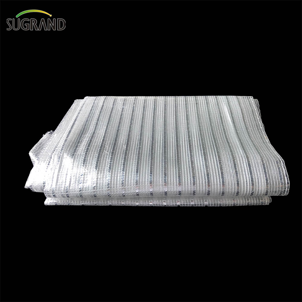 50 ٪ شبكة ألومنيوم الفضة من الألومنيوم لحماية حديقة الشرفة 