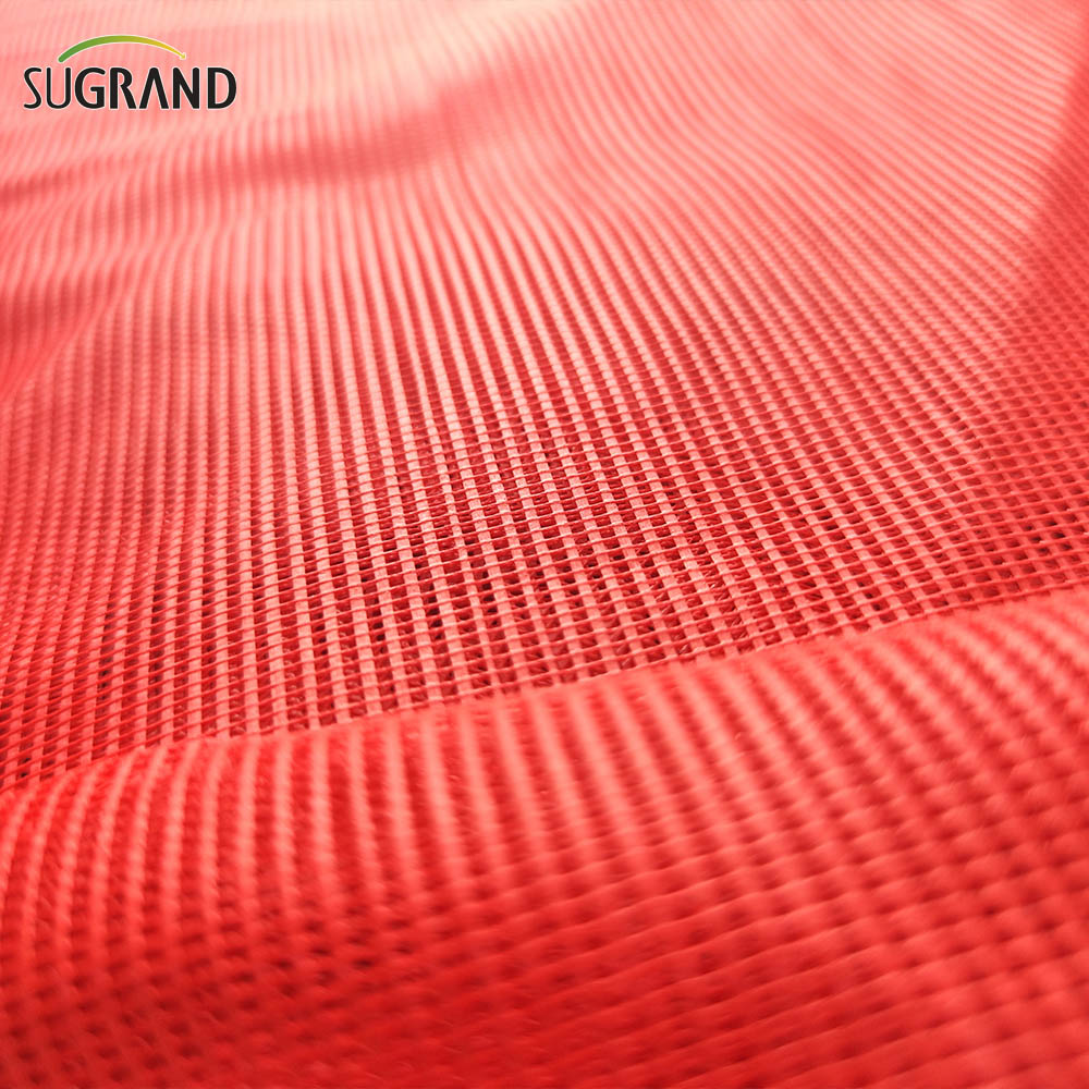New Virgin PVC 300GSM Red Anti Net Net