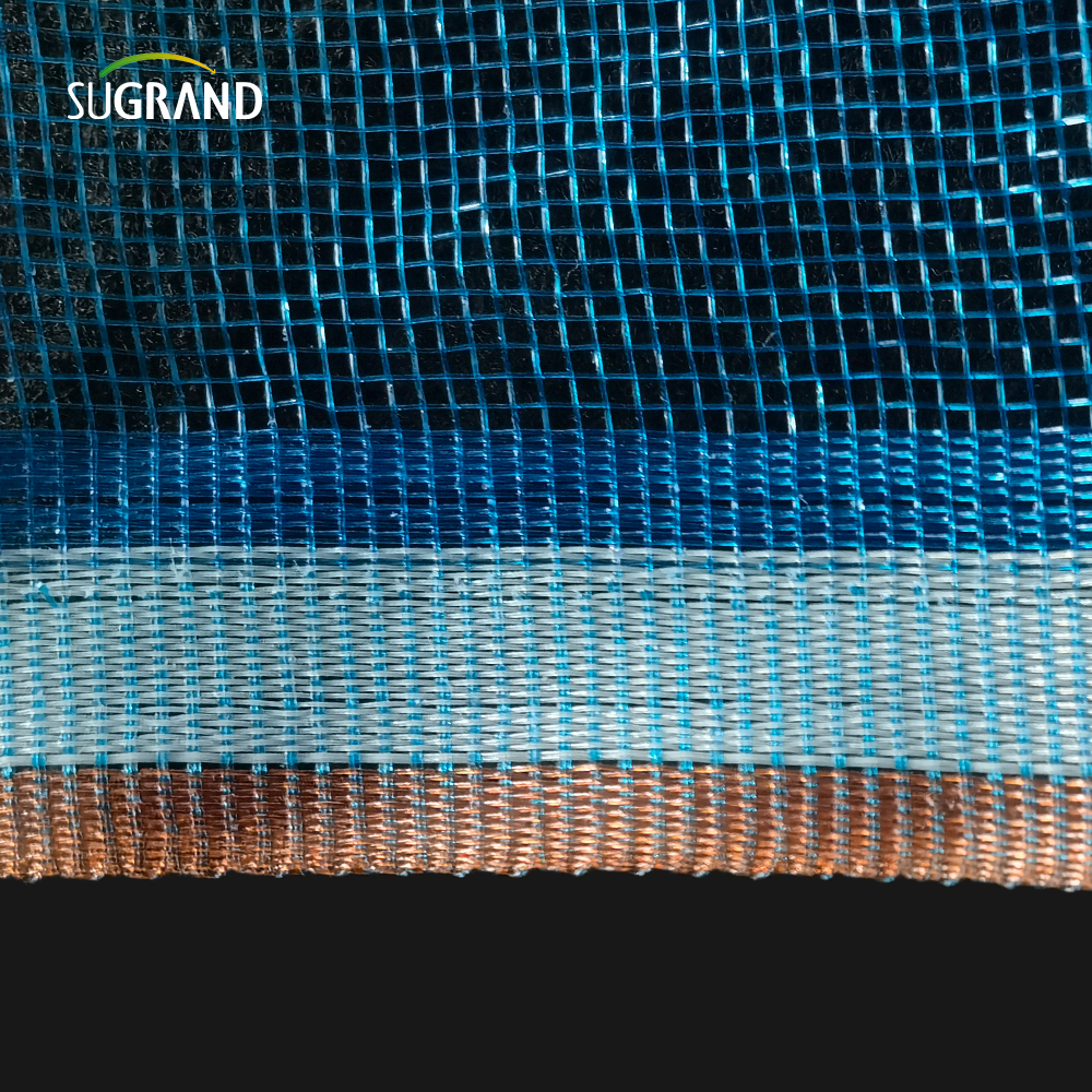 شبكة الشاشة الزرقاء HDPE و UV شبكة الشاشة للنوافذ أو الباب
