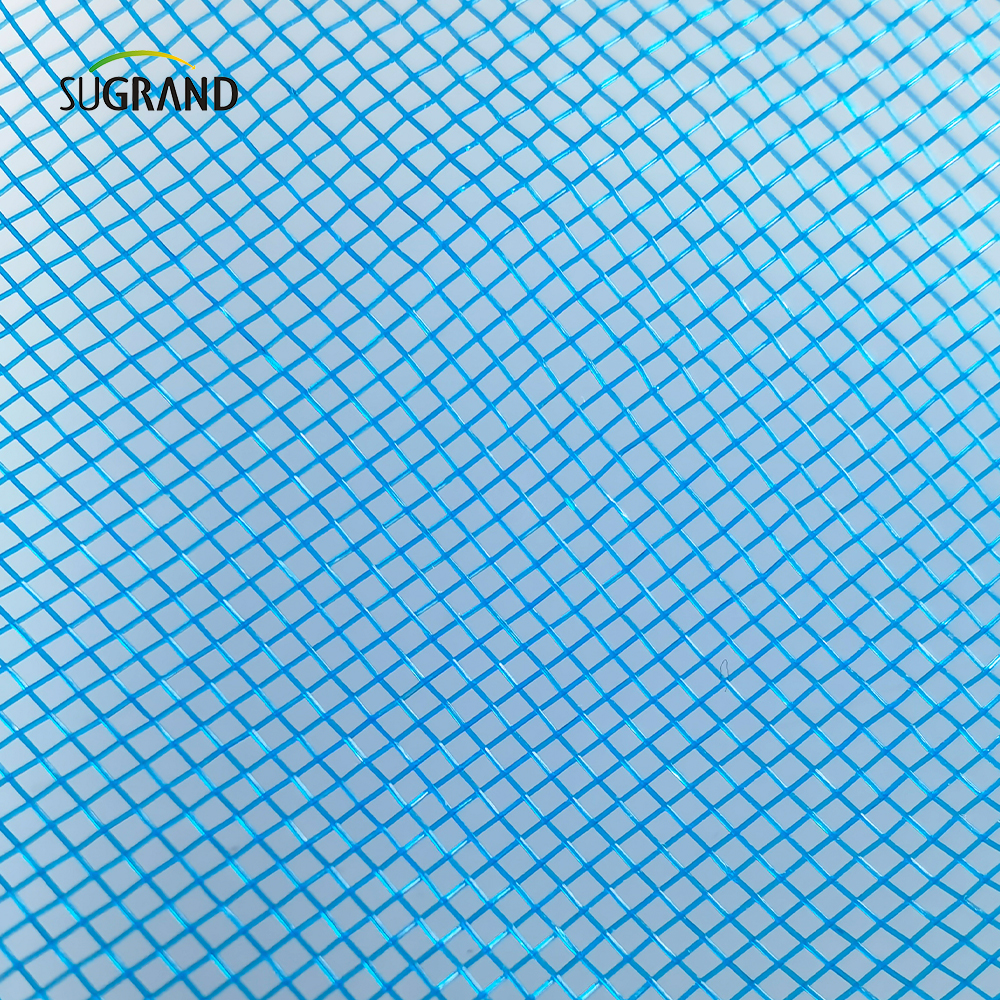 شبكة الشاشة الزرقاء HDPE و UV شبكة الشاشة للنوافذ أو الباب