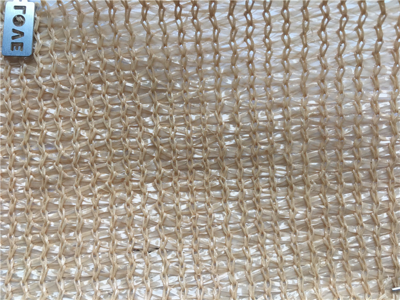 320gsm beige مظلة الظل المضاد للماء مع مصنع للأشعة فوق البنفسجية