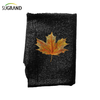 80GSM الأخضر والأسود ستة إبر شبكة الظل