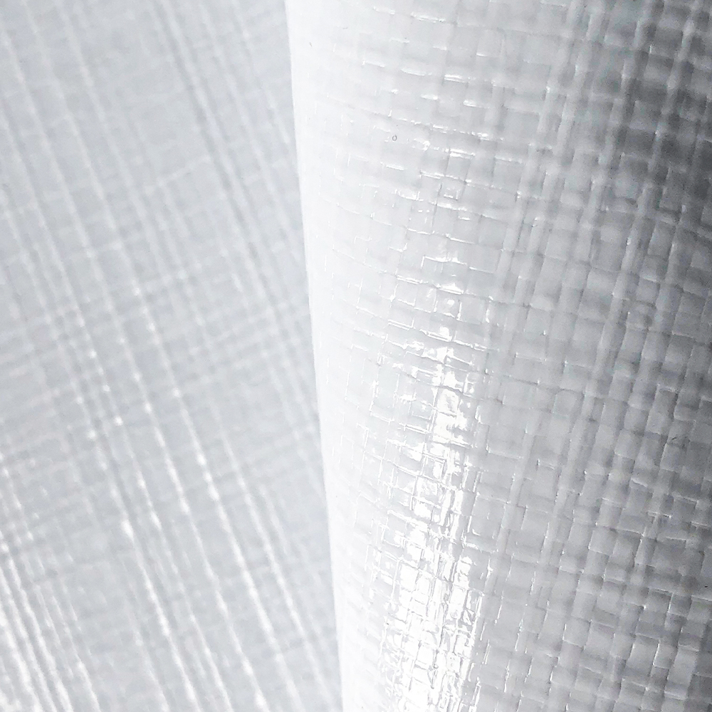 140g/150g 100 ٪ HDPE+UV Transparent Tarpaulin لمورد تغطية الكرز