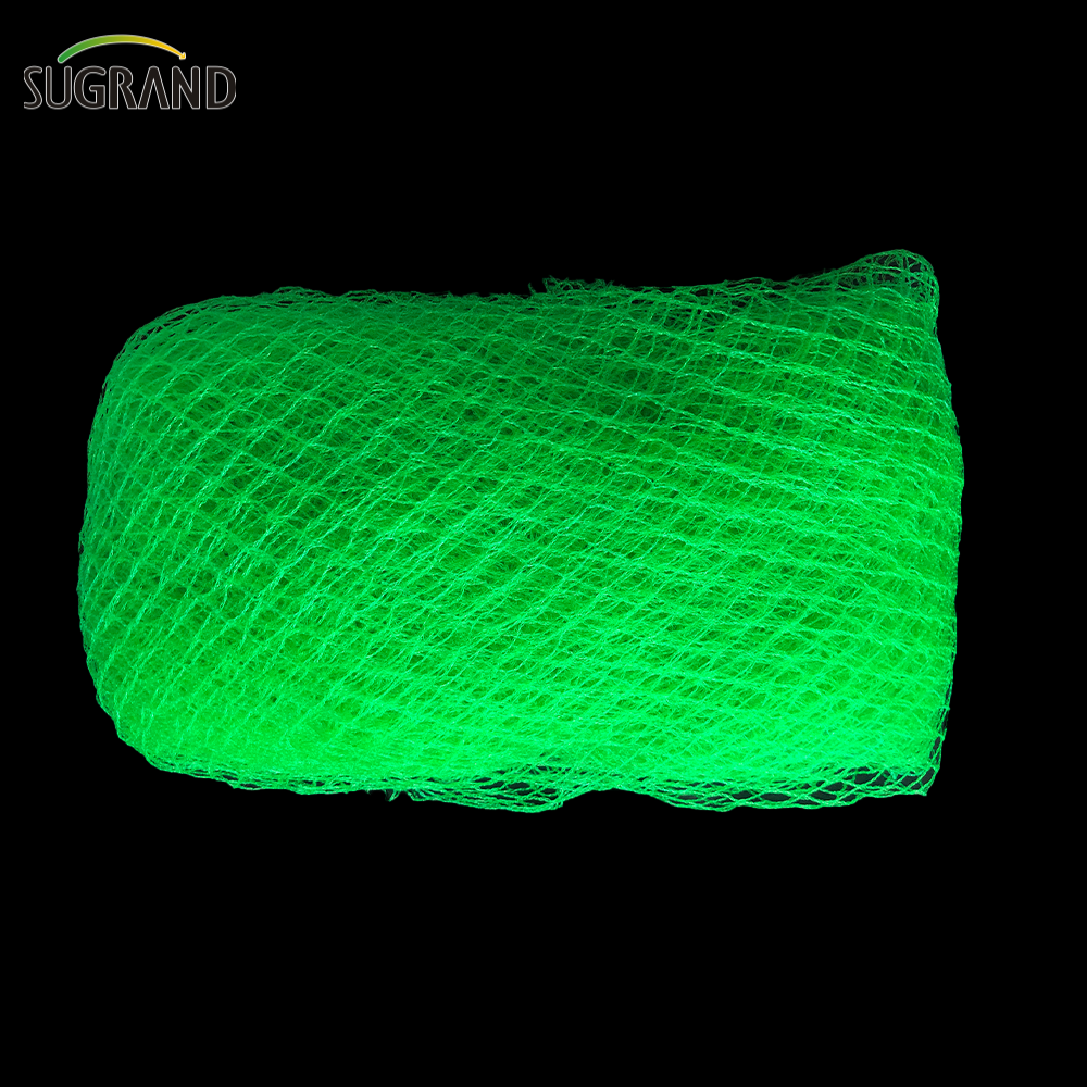 10 مم إلى 30 ملم شبكة الطيور الخضراء المنسوجة لصيد شبكة الطيور