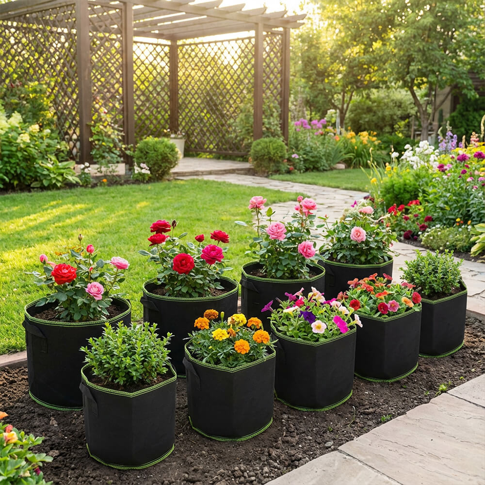 الجملة أكياس النسيج غير المنسوجة جالون تنمو