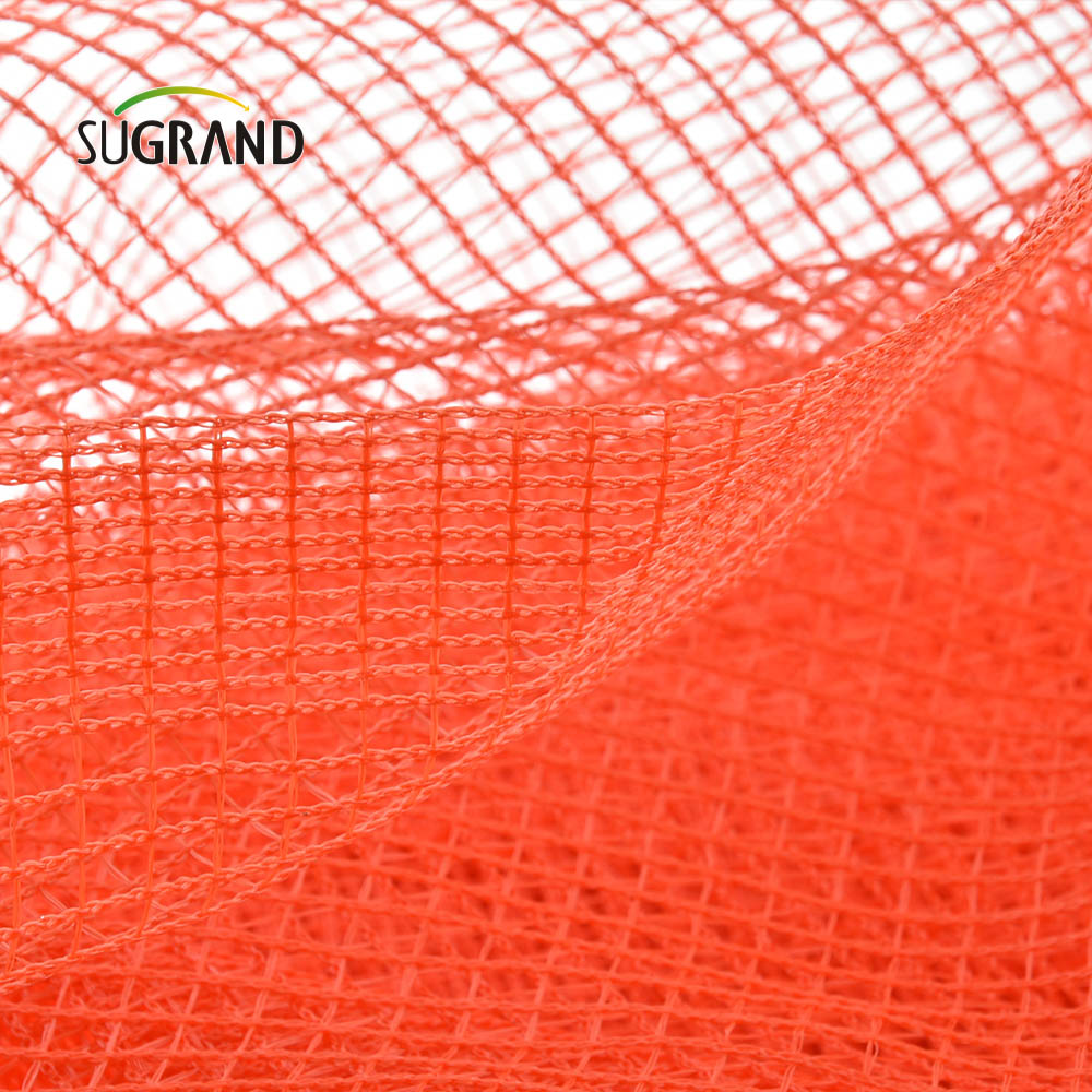 الحطام Netting 3M × 50M سقالة الحطام شبكات السقالات البرتقالية