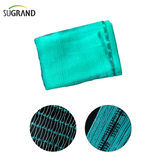 9 إبر أخضر 60GSM SCAFFOLDING NET للبناء 