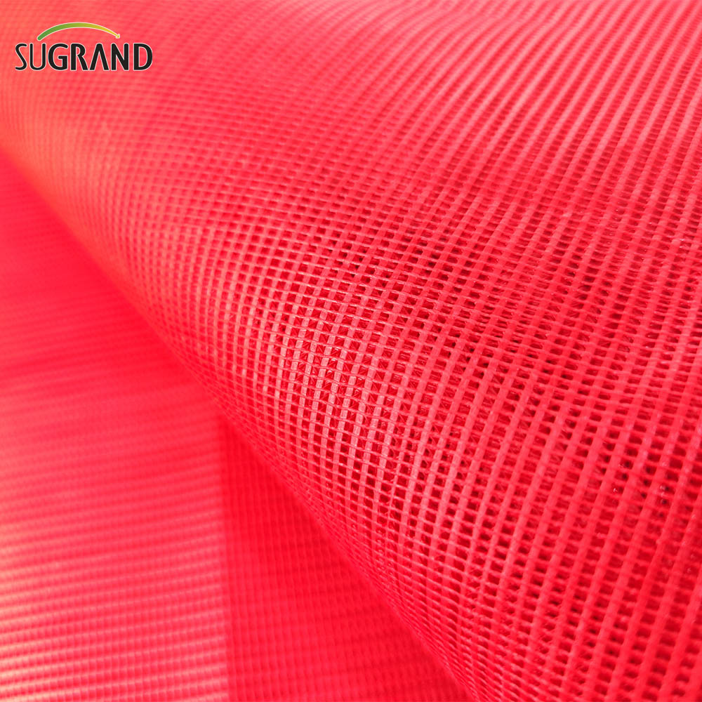 New Virgin PVC 300GSM Red Anti Net Net