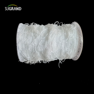 تريليس دعم نبات النايلون البيضاء Trellis Netting 5 × 15 قدم حديقة 6 '