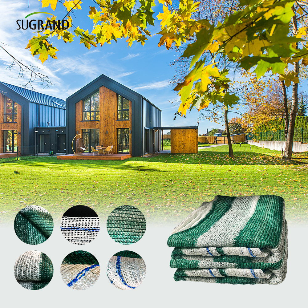 بيع المصنع المباشر 3 إبر سلك مسطح الشرفة بيضاء وخضراء شرفة