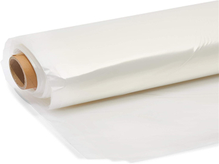 150 ميكرون - 250 ميكرون فيلم صفائح بلاستيكية من البولي إيثيلين الشفاف للأشعة فوق البنفسجية للدفيئة البلاستيكية