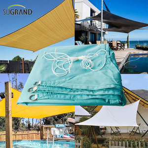 قماش الظل 10x20 شراع الظل أشرعة الظل الزرقاء