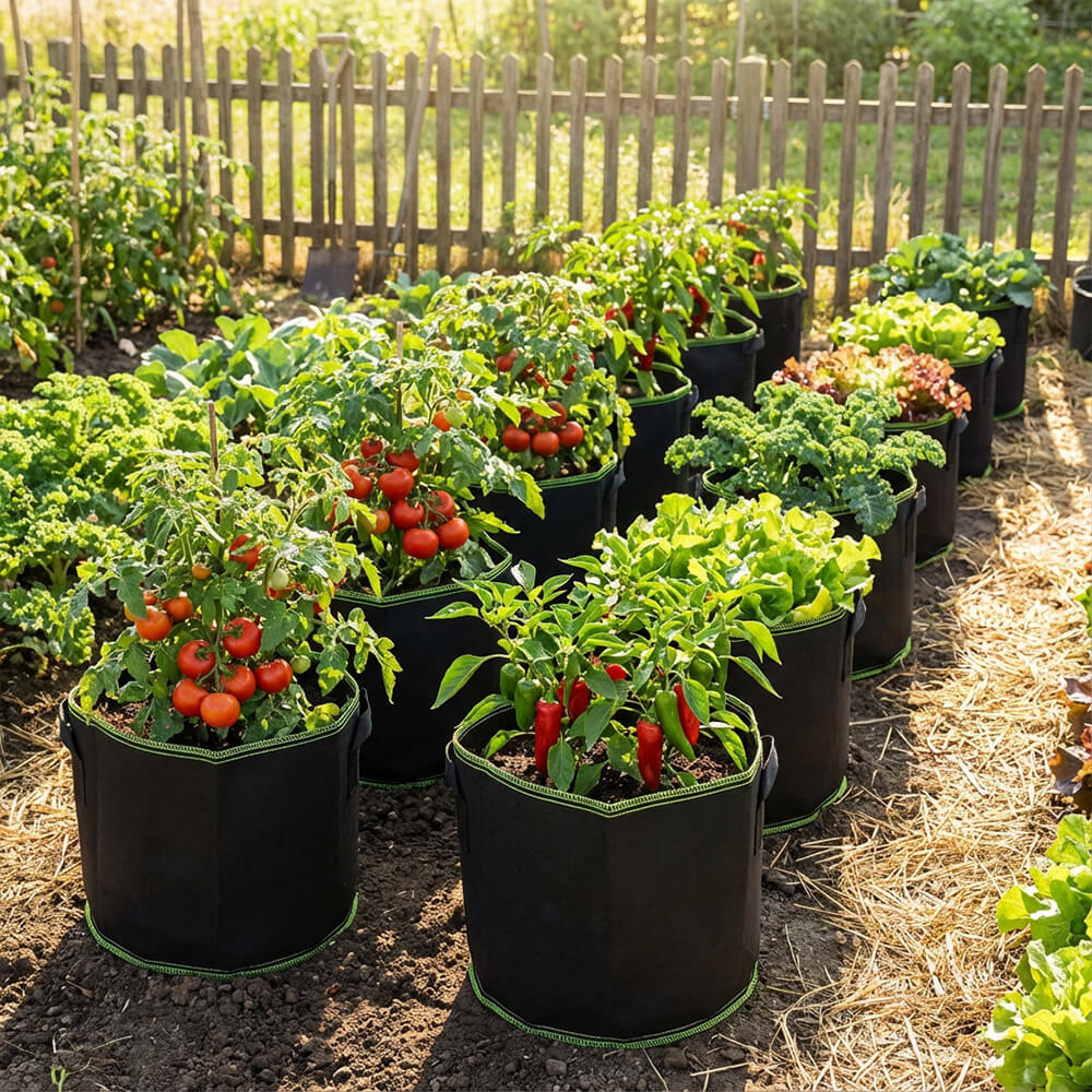 الجملة أكياس النسيج غير المنسوجة جالون تنمو