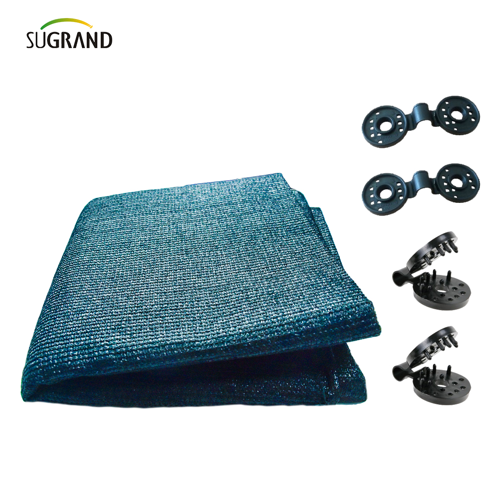 ستة إبر شريط أحادي الشريط الأخضر والأسود الشبكة