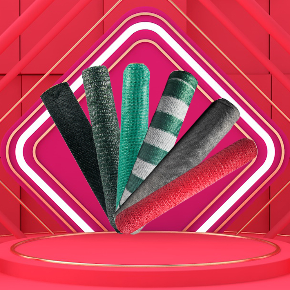 المصنع الصيني Red HDPE Agriculture Shade Net للحديقة