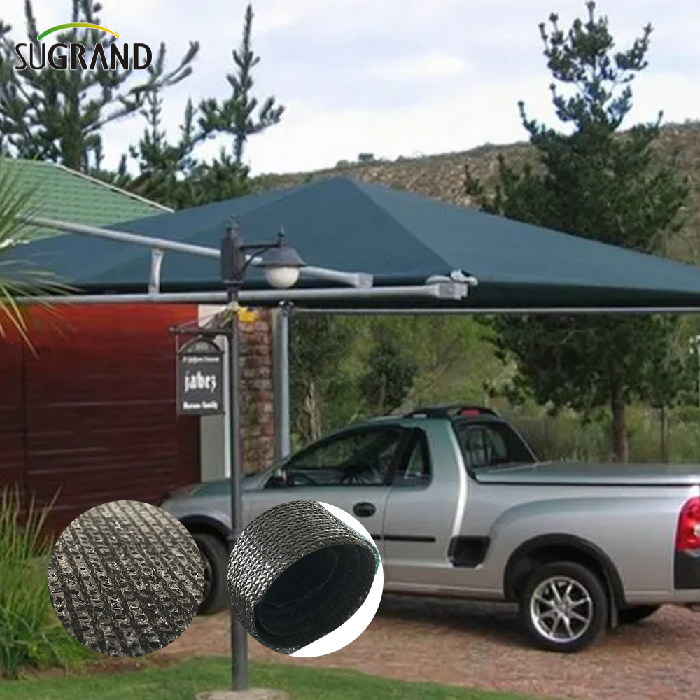 في الهواء الطلق رمادي غامق مقاوم للماء الظل المظلات شبكة مظلة الشبكة